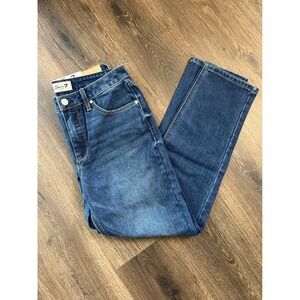 Seven7 90s Straight Leg Jeans Dark Wash Women's Size 6 Denim